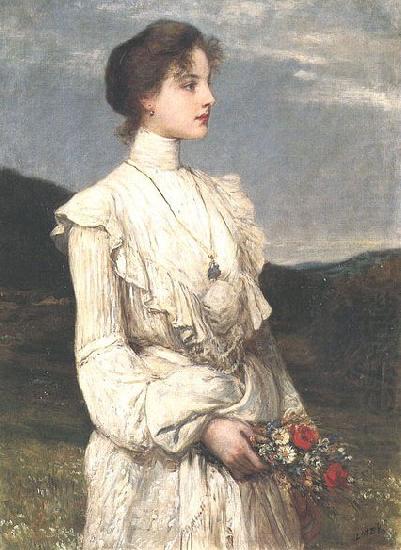 Portrait of Ilona Lippich, Karoly Lotz